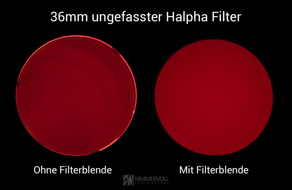 7 Stk. Filterblenden für ungefasste Filter